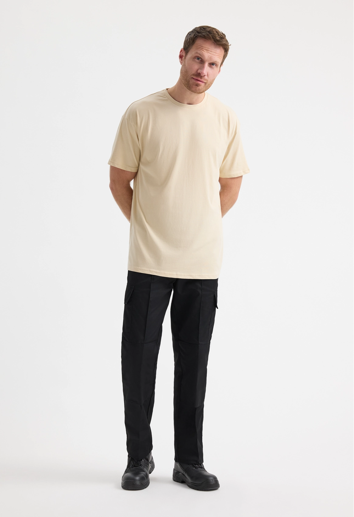 Cargo Trouser with Knee Pad Pockets Long